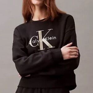 Calvin Klein Black Logo Sweatshirt size S/M